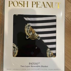 Brand new posh peanut patoo Mateo and black & white stripes